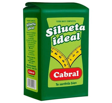 Yerba Mate CABRAL Silueta Ideal 1Kg - Tienda Universo